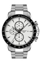 Men's Tissot V8 Automatic Chronograph Bracelet Watch, 45mm