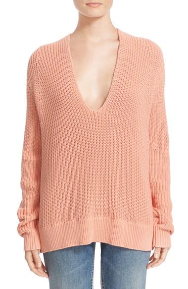 Women's T By Alexander Wang Knit Cotton Sweater