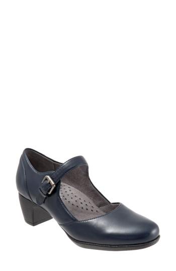 Women's Softwalk Irish Ii Pump .5 N - Blue