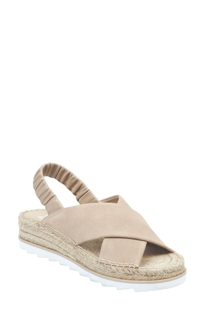 Women's Marc Fisher D Pella Sandal, Size 5 M - Beige