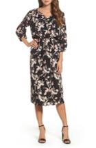 Women's Fraiche By J Blouson Midi Dress - Black