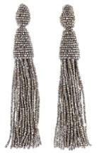 Women's Oscar De La Renta Long Tassel Drop Earrings