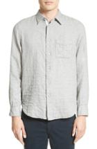 Men's Rag & Bone Beach Trim Fit Sport Shirt - Grey