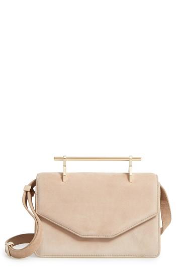 M2malletier Indre Suede Shoulder Bag -