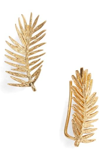 Women's Gorjana Palm Ear Crawler Earrings