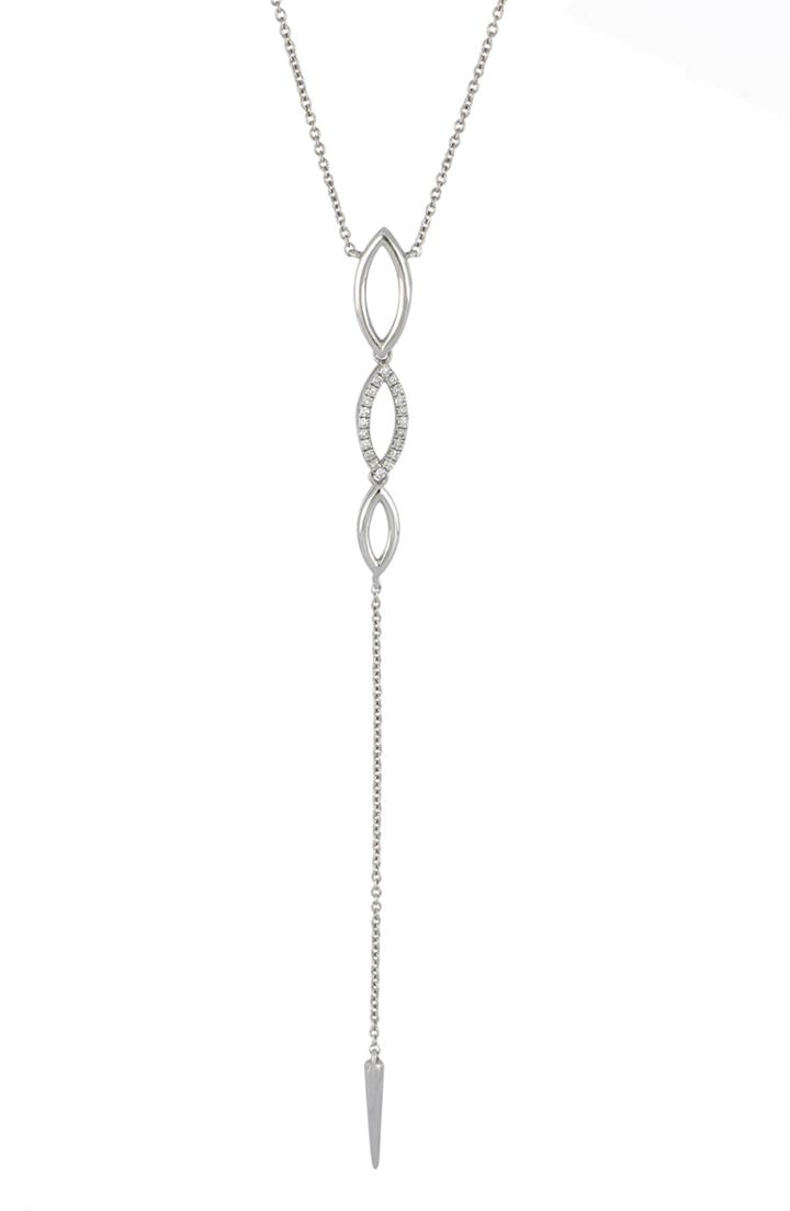 Women's Carriere Diamond Marquise Y-necklace (nordstrom Exclusive)