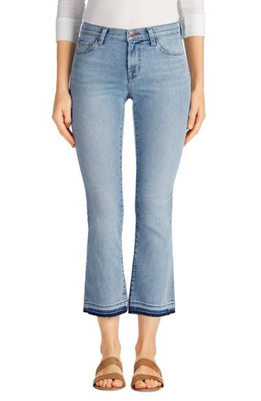 Women's J Brand Selena Crop Bootcut Jeans