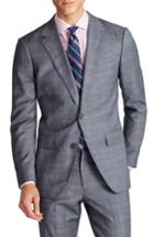 Men's Bonobos Jetsetter Slim Fit Stretch Plaid Wool Sport Coat R - Grey