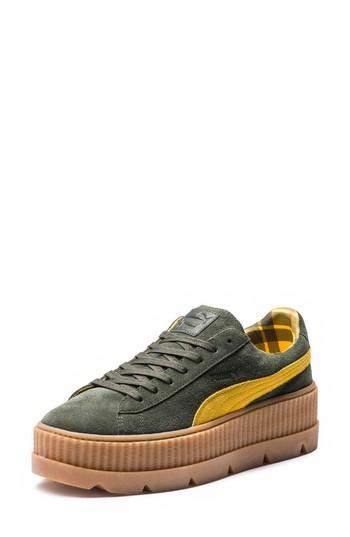 Women's Fenty Puma By Rihanna Creeper Sneaker M - Green