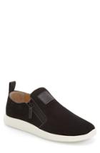 Men's Giuseppe Zanotti Velvet Slip-on Sneaker Eu - Black