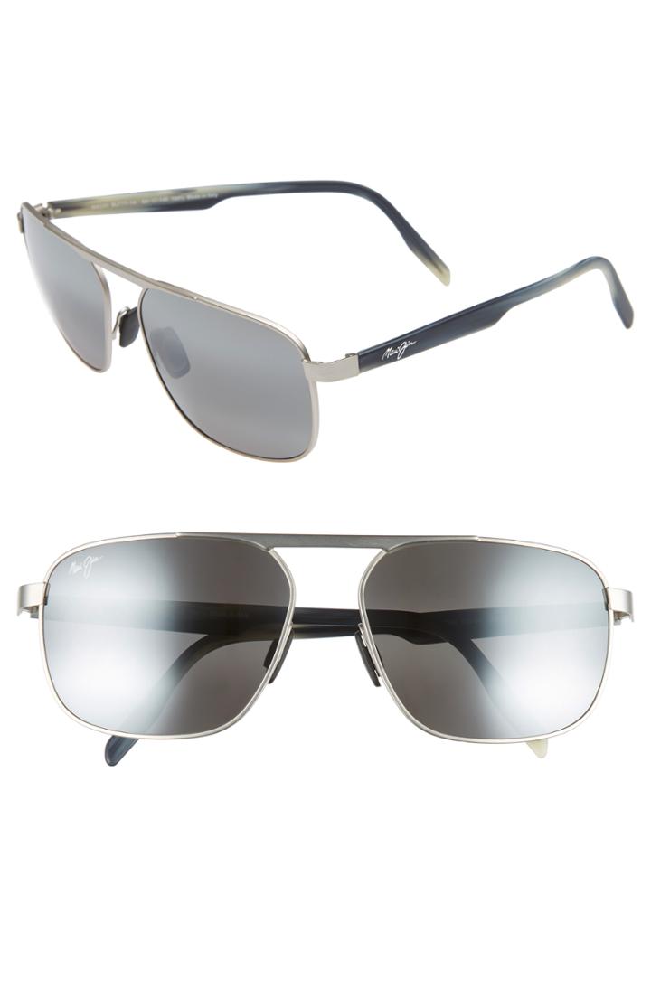 Men's Maui Jim Waihe'e Ridge 60mm Polarized Sunglasses -