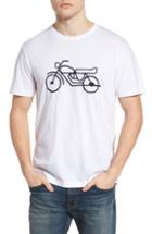 Men's French Connection Motorcycle Crewneck T-shirt, Size - White