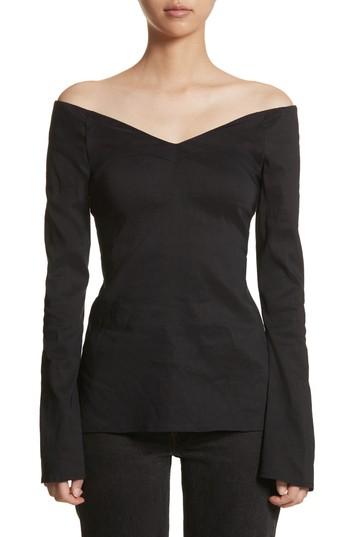 Women's Beaufille Bia Off The Shoulder Top - Black