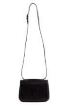 Saint Laurent Spontini Calfskin Leather Shoulder Bag - Black