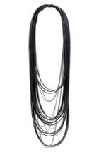 Women's Fabiana Filippi Waxed Leather Necklace