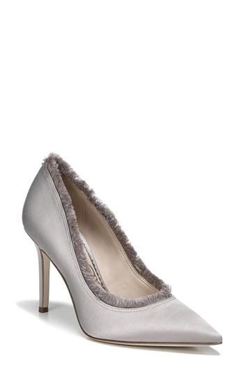 Women's Sam Edelman Halan Pointy Toe Pump .5 M - Grey