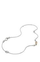 Women's David Yurman Pure Form Graduated Chain Station Necklace