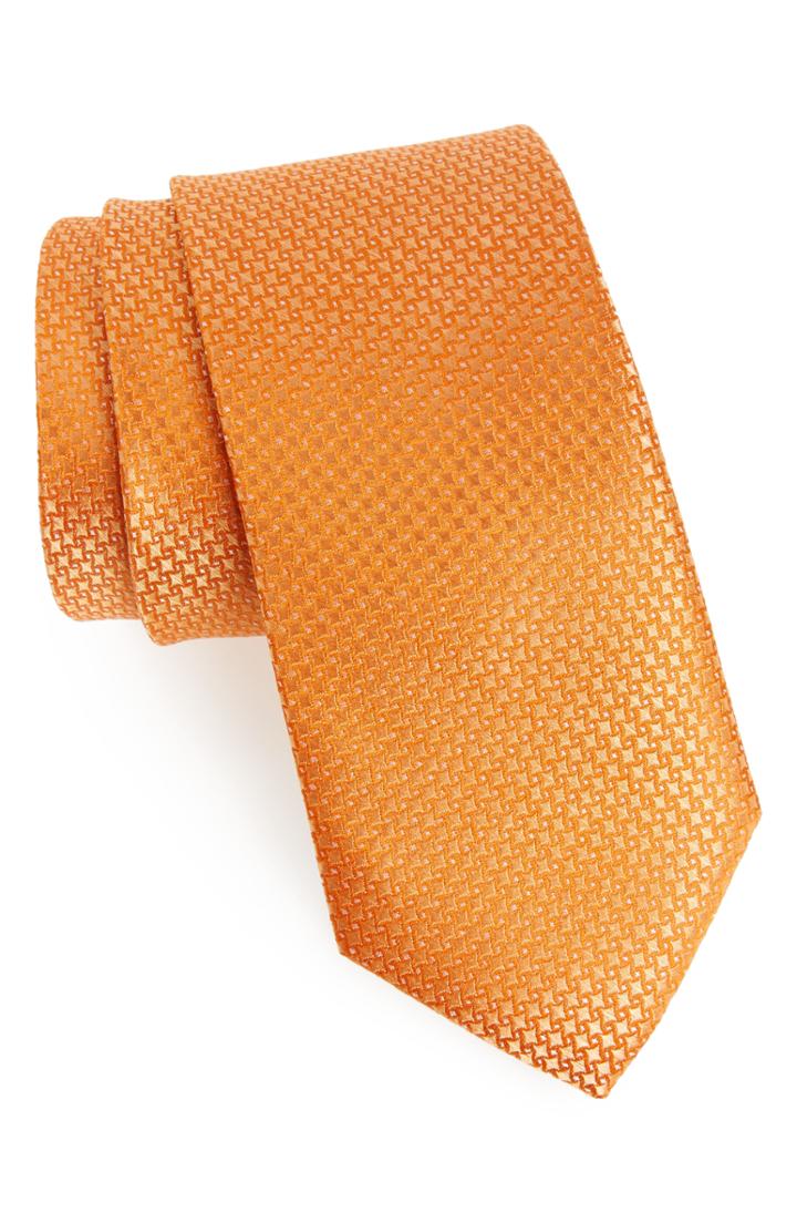 Men's Southern Tide Cape Pin Dot Silk Tie