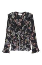 Women's Stone Cold Fox Connery Silk Blouse