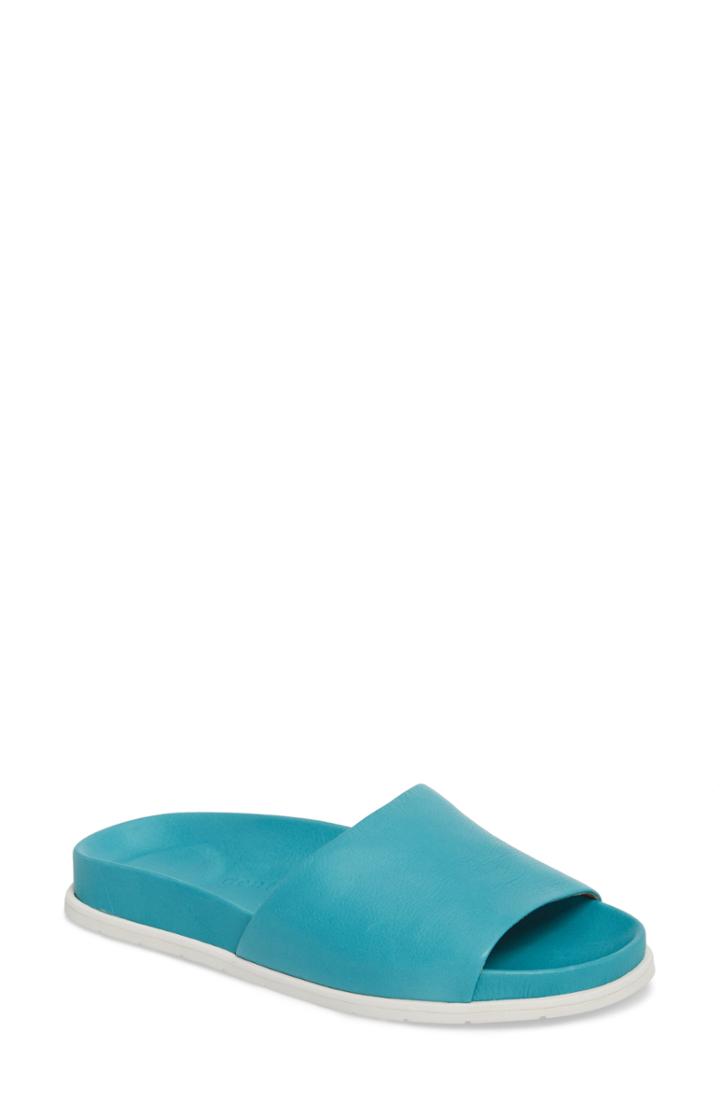 Women's Gentle Souls By Kenneth Cole Iona Slide Sandal M - Blue