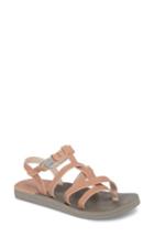 Women's The North Face Base Camp Ii Gladiator Sandal, Size 5 M - Pink