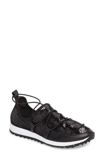 Women's Jimmy Choo Andrea Sneaker .5us / 39.5eu - Black