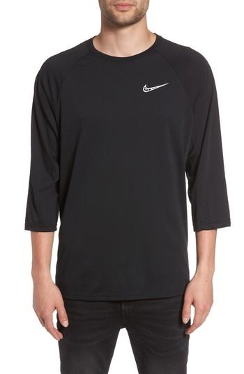 Men's Nike Sb Dry Baseball T-shirt - Black
