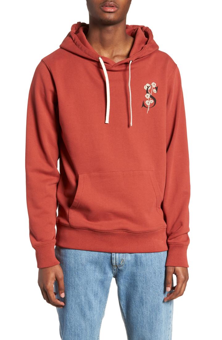 Men's Saturdays Nyc Ditch Poppy Hooded Sweatshirt
