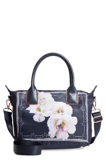 Ted Baker London Small Kimhas Gardenia Tote - Blue