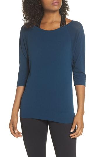 Women's Sweaty Betty Dharana Yoga Tee - Green