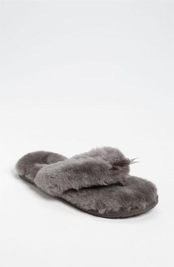 Women's Ugg 'fluff Ii' Flip Flop M - Grey