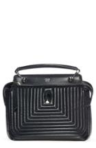 Fendi 'dotcom Click' Quilted Leather Satchel -