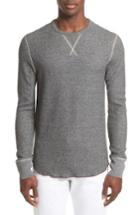 Men's Todd Snyder + Champion Long Sleeve Thermal Sweater - Grey