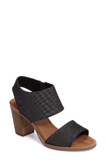 Women's Toms Majorca Sandal M - Black