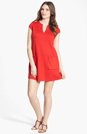 Women's Maternal America Shift Maternity Dress - Red