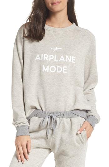 Women's The Laundry Room Airplane Mode Sweatshirt - Grey