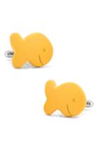Men's Cufflinks, Inc. Gold Fish Cuff Links