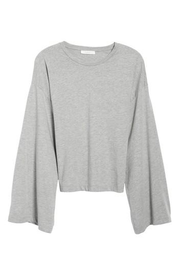 Women's Tie Back Bell Sleeve Top