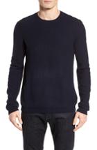 Men's Theory Medin C Cashmere Crewneck Sweater, Size - Blue