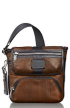 Men's Tumi Alpha Bravo - Barton Leather Crossbody Bag -
