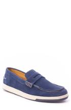 Men's Austen Heller Bradford Embossed Penny Loafer Sneaker M - Blue