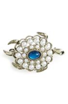Women's Oscar De La Renta Turtle Brooch