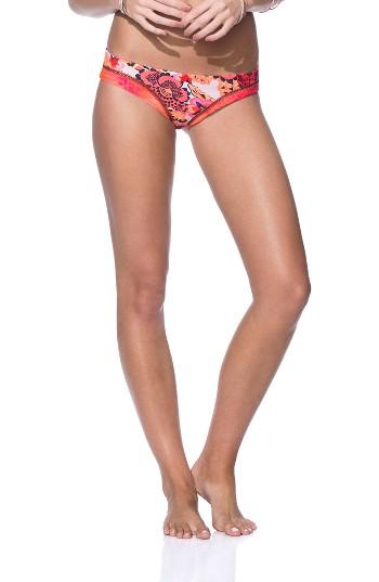 Women's Maaji Out Of Focus Signature Cut Bikini Bottoms - Coral