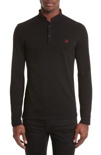 Men's The Kooples Officer Polo - Black