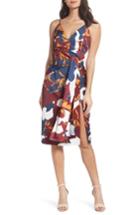Women's C/meo Collective Vanish Surplice Dress, Size - Blue