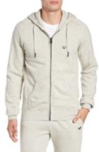 Men's True Religion Brand Jeans Metal Horseshoe Hoodie, Size - Grey
