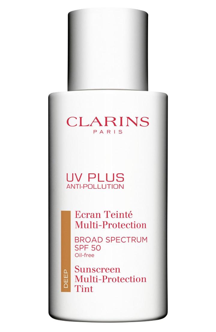 Clarins Uv Plus Anti-pollution Broad Spectrum Spf 50 Tinted Sunscreen Multi-protection -