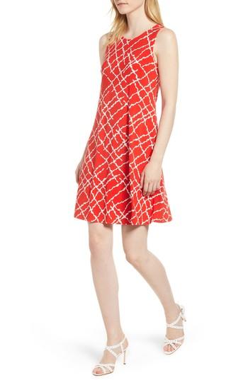 Women's Anne Klein Print Swing Dress