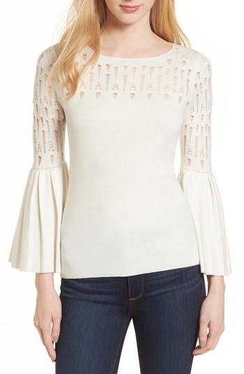 Women's Bailey 44 Street Fair Bell Sleeve Sweater - White