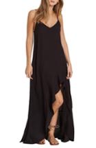 Women's Billabong Kick It Up Maxi Dress - Black